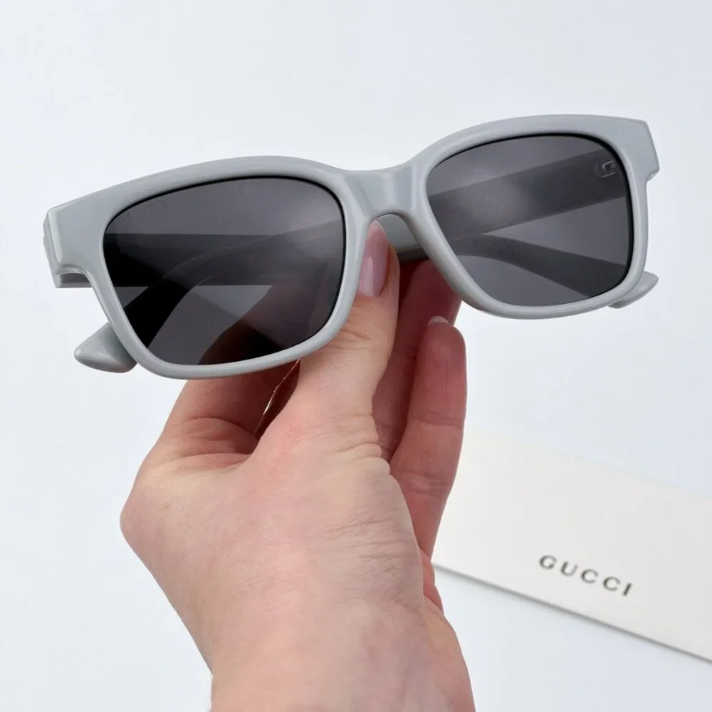 Gucci Men BRAND NEW Sunglasses Grey Square GG1716S 005